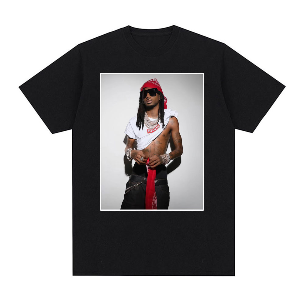 Supreme Box Logo Tee - Playboi Carti Inspired Streetwear Tee Shirt