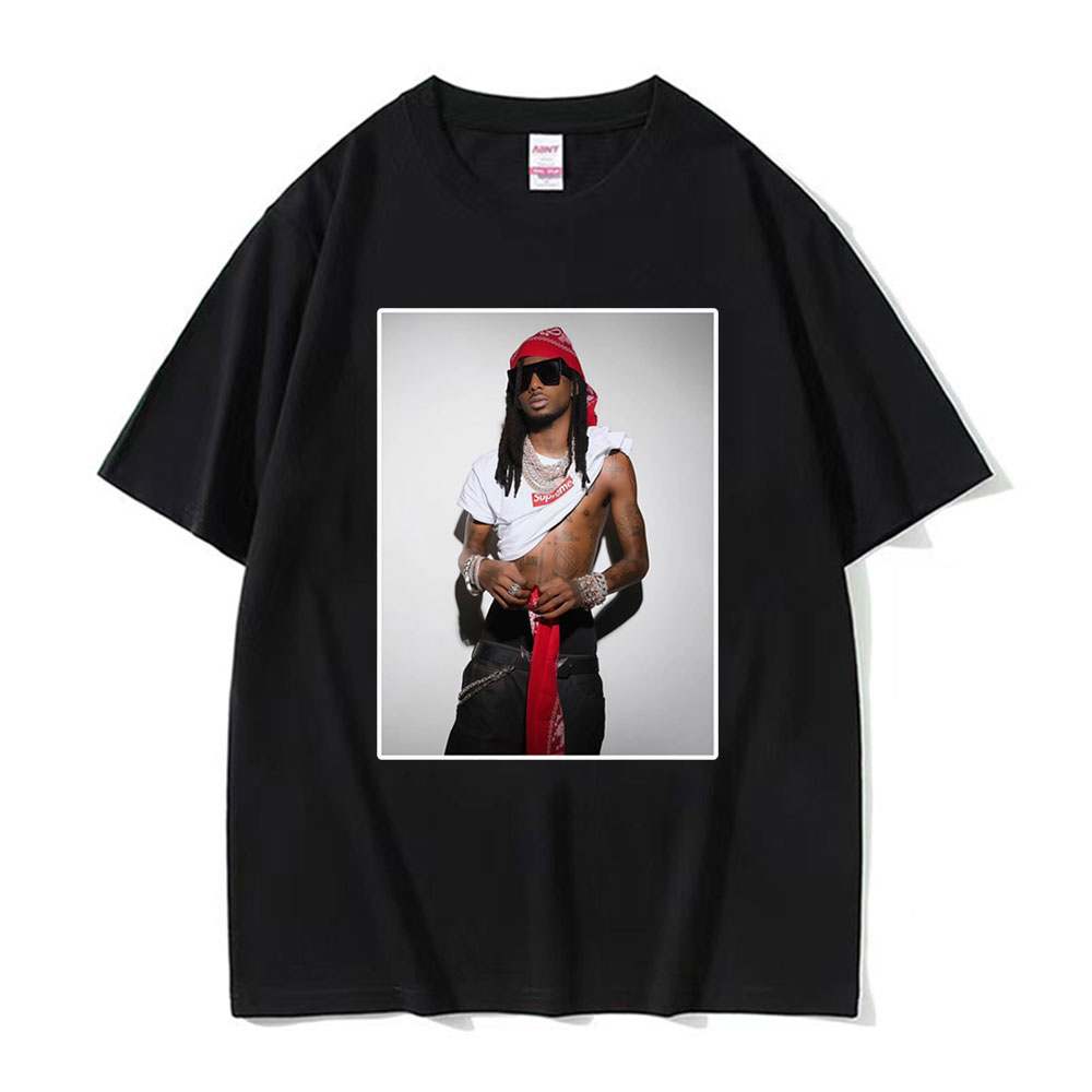 Supreme Box Logo Tee - Playboi Carti Inspired Streetwear Tee Shirt