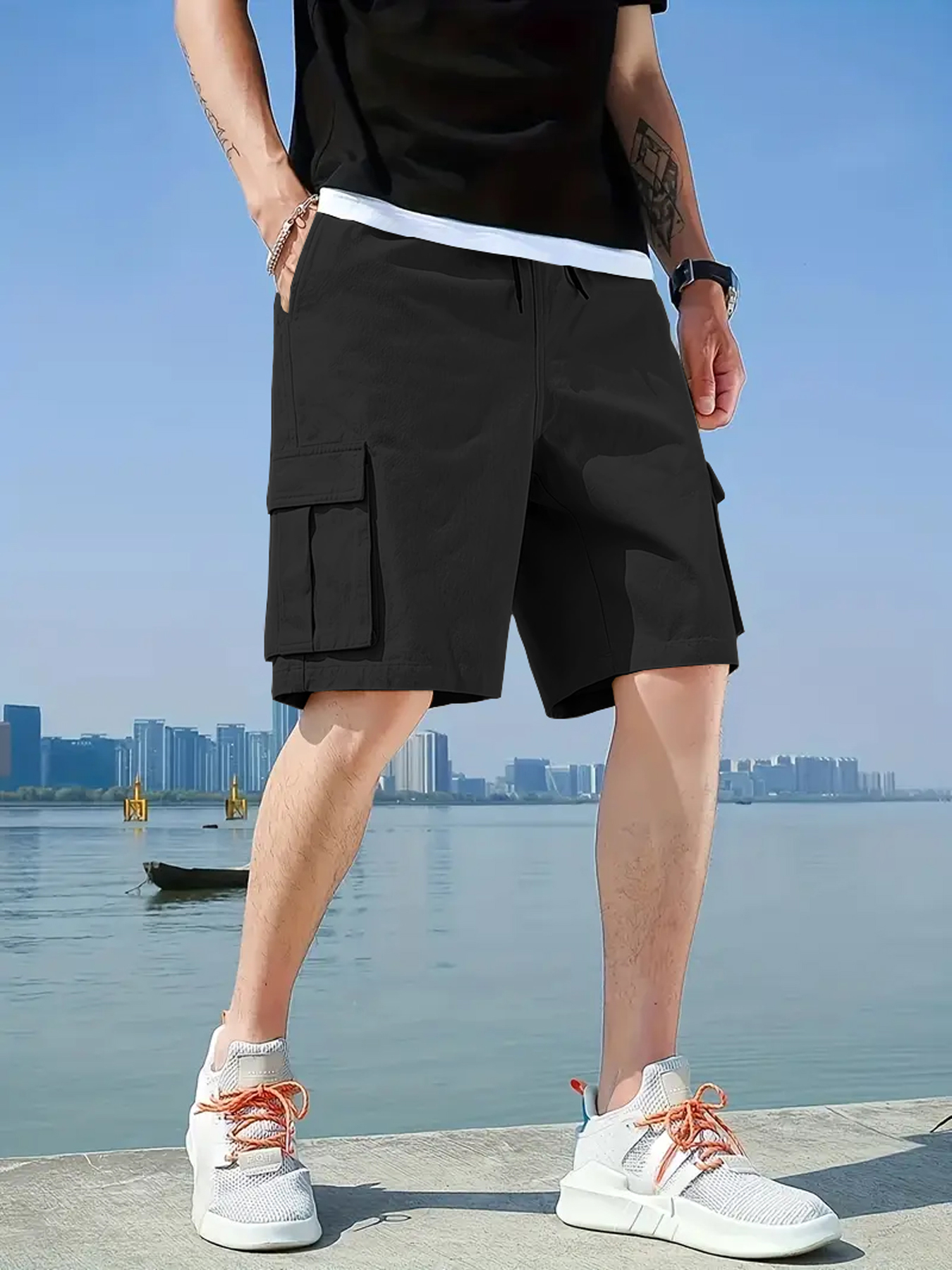American streetwear brand, vin - Streetwear Brand Shorts avaliação e preço