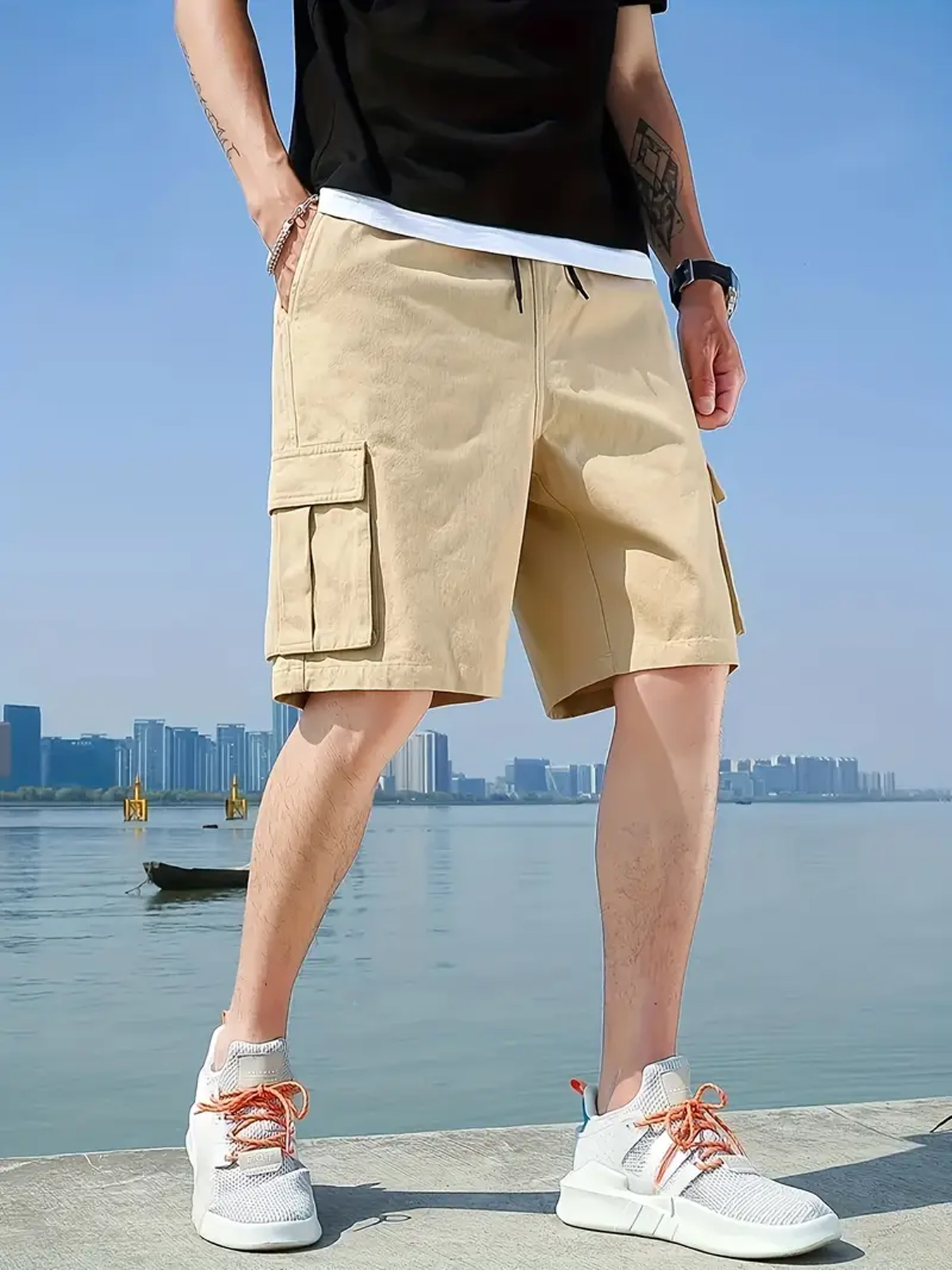 American streetwear brand, vin - Streetwear Brand Shorts avaliação e preço
