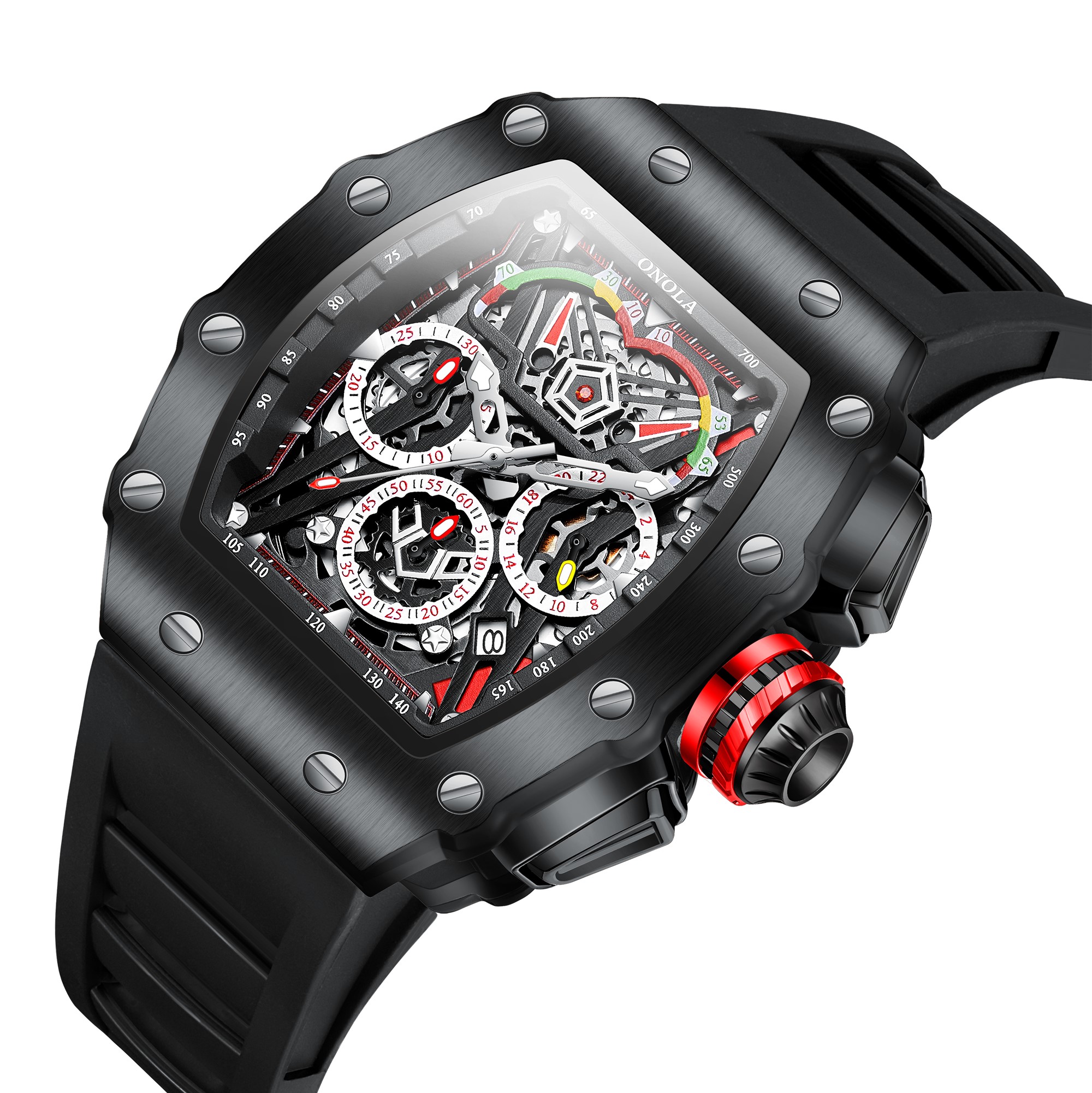 ONOLA 2021 Top Brand Watch Men - Streetwear Brand Luxury avaliação e preço
