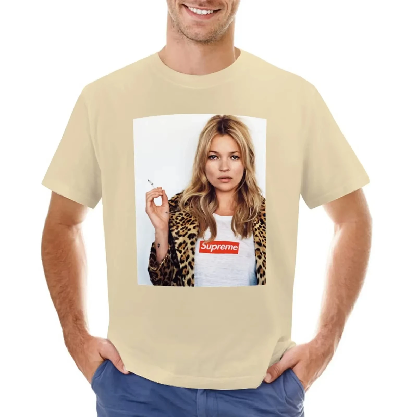 2025 new model High Quality Me - Supreme Box Logo Tee avaliação e preço