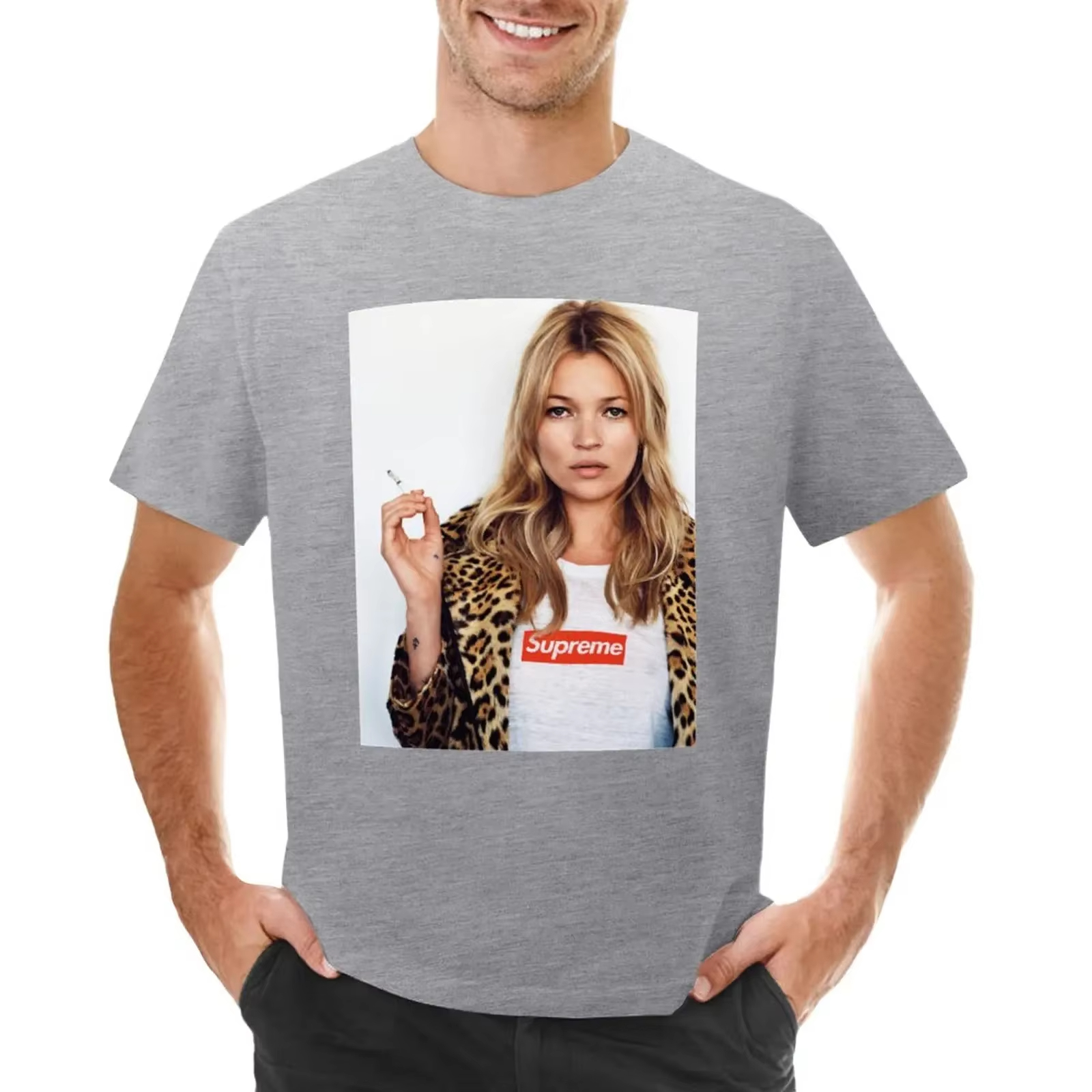 2025 new model High Quality Me - Supreme Box Logo Tee avaliação e preço