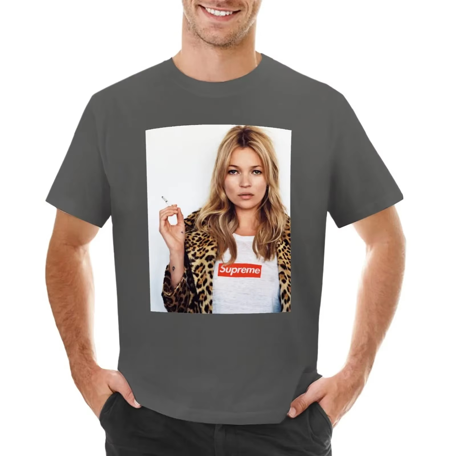 2025 new model High Quality Me - Supreme Box Logo Tee avaliação e preço