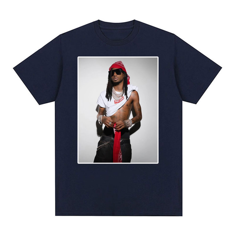 Playboi Carti Inspired Streetw - Supreme Box Logo Tee avaliação e preço