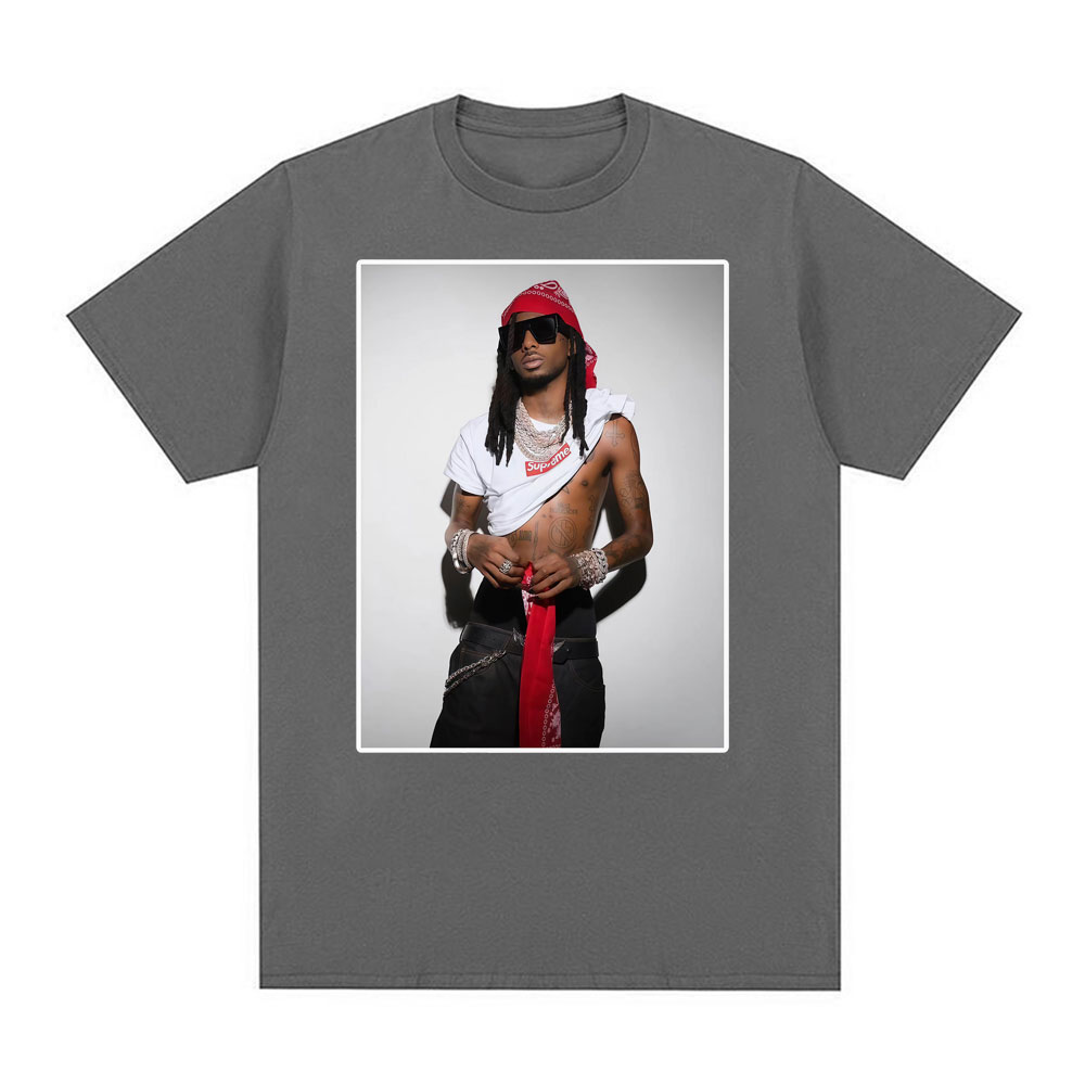 Playboi Carti Inspired Streetw - Supreme Box Logo Tee avaliação e preço