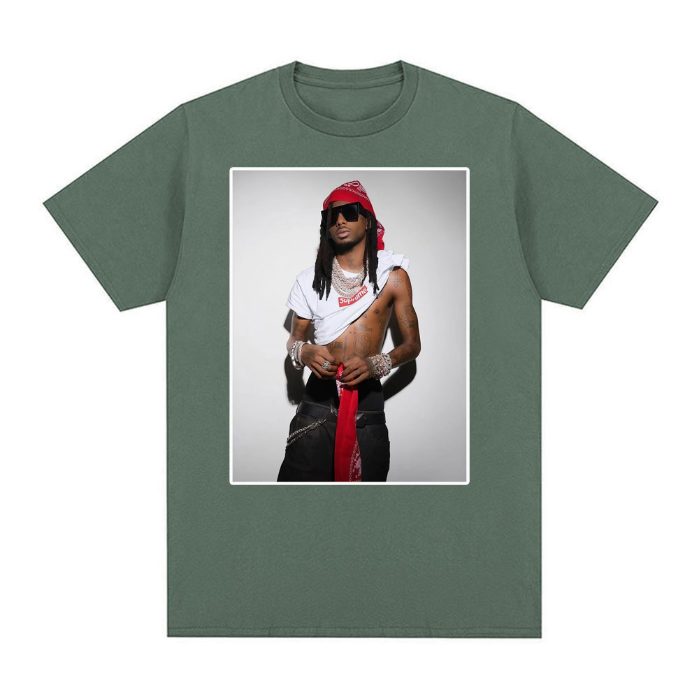 Playboi Carti Inspired Streetw - Supreme Box Logo Tee avaliação e preço