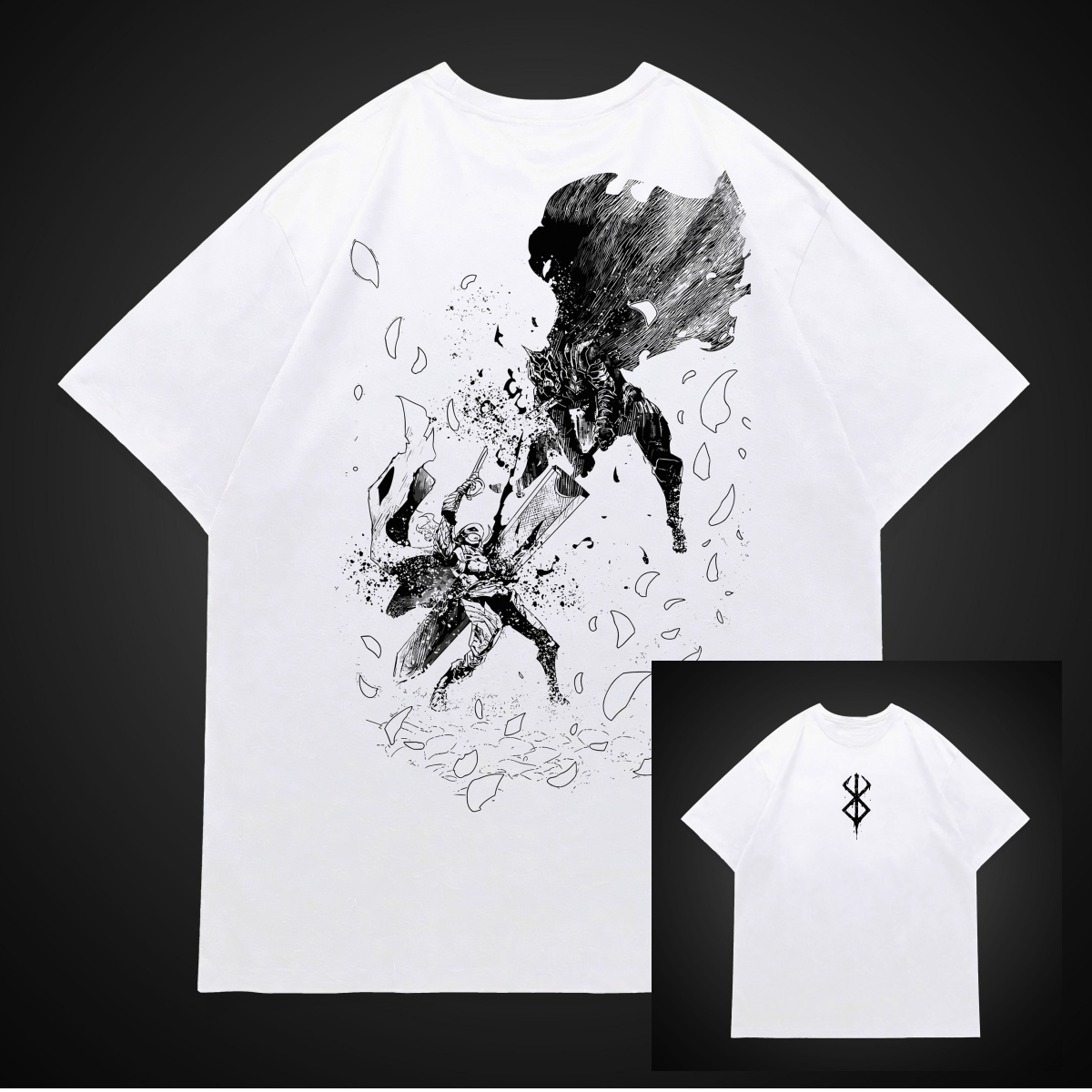 Berserk Brand of Sacrifice Min - Streetwear Brand Tees avaliação e preço