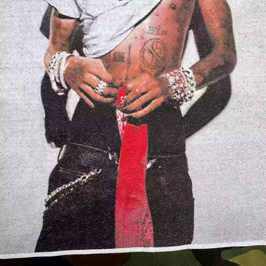 New Arrival Men Camo Playboi C - Supreme Box Logo Tee avaliação e preço