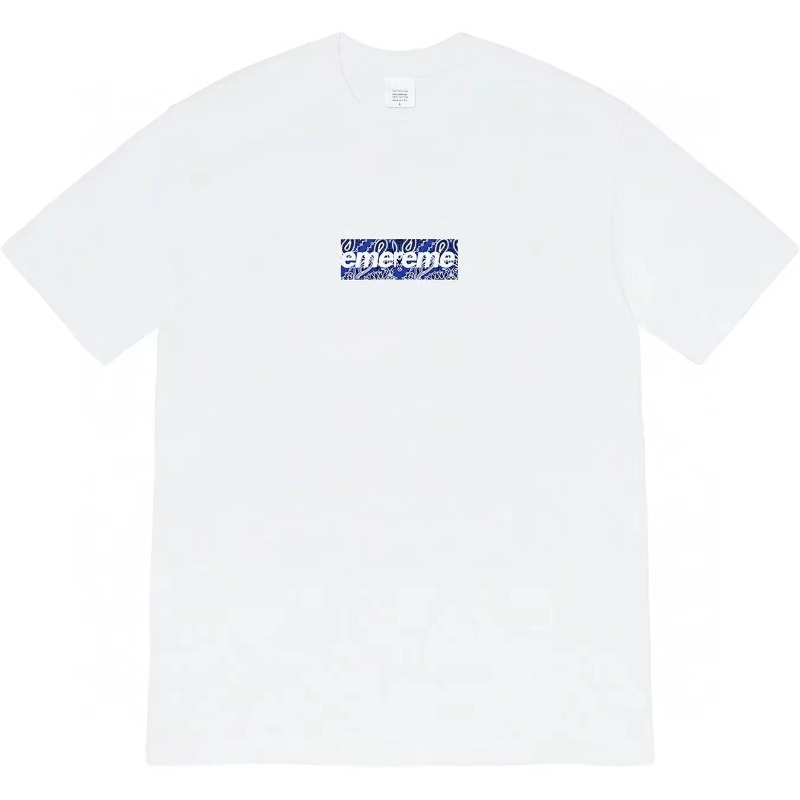 2025 Summer Trend Comfortable  - Supreme Box Logo Tee avaliação e preço
