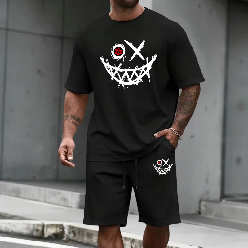 2026 Summer Men's Set T-shirt& - Streetwear Brand Shorts avaliação e preço