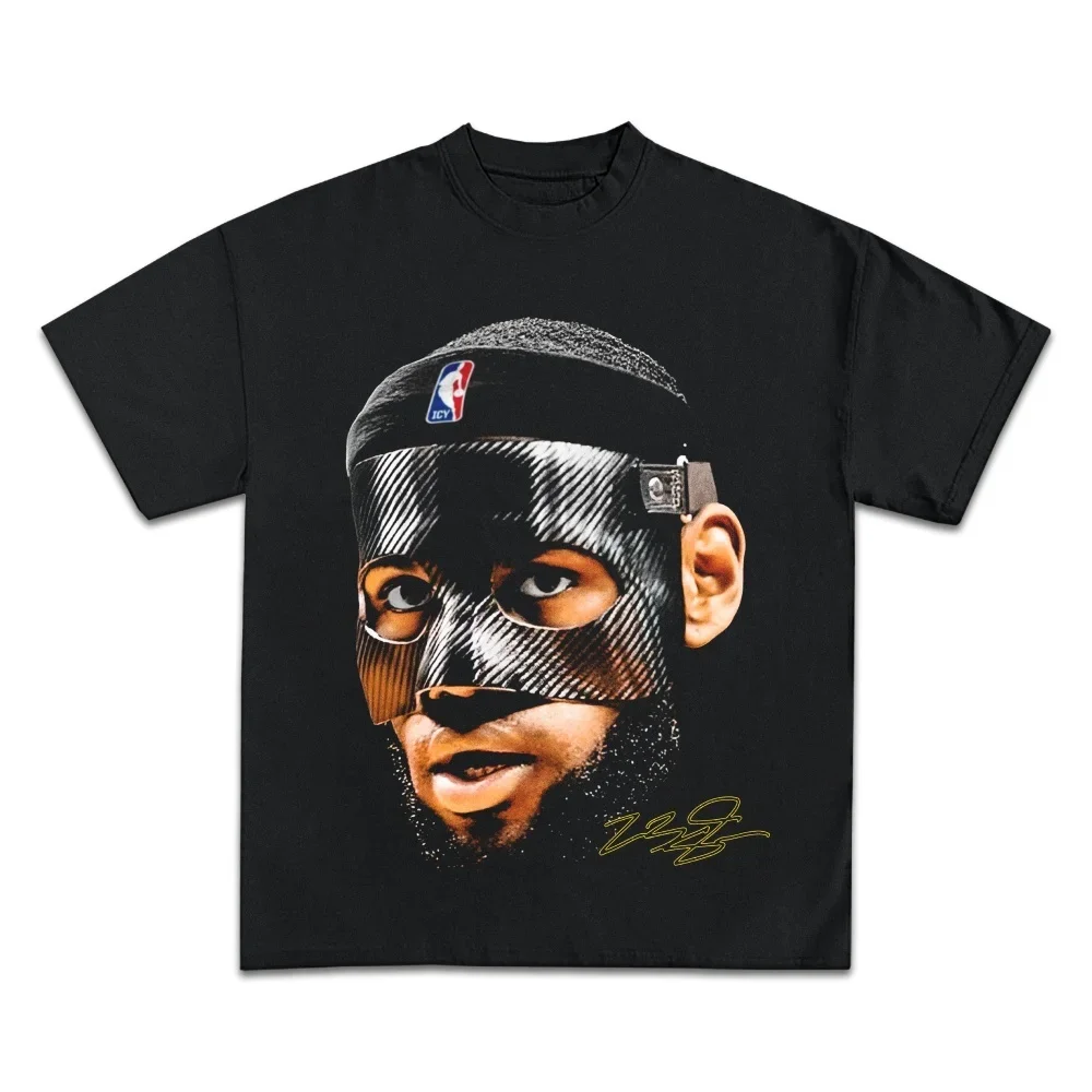 Lebron James Basketball Star T - Streetwear Brand Tees avaliação e preço
