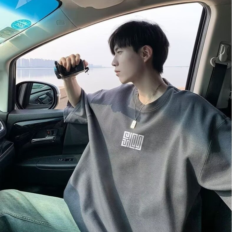 M-8XL Men Oversized Loose Fitt - Streetwear Brand Accessories avaliação e preço