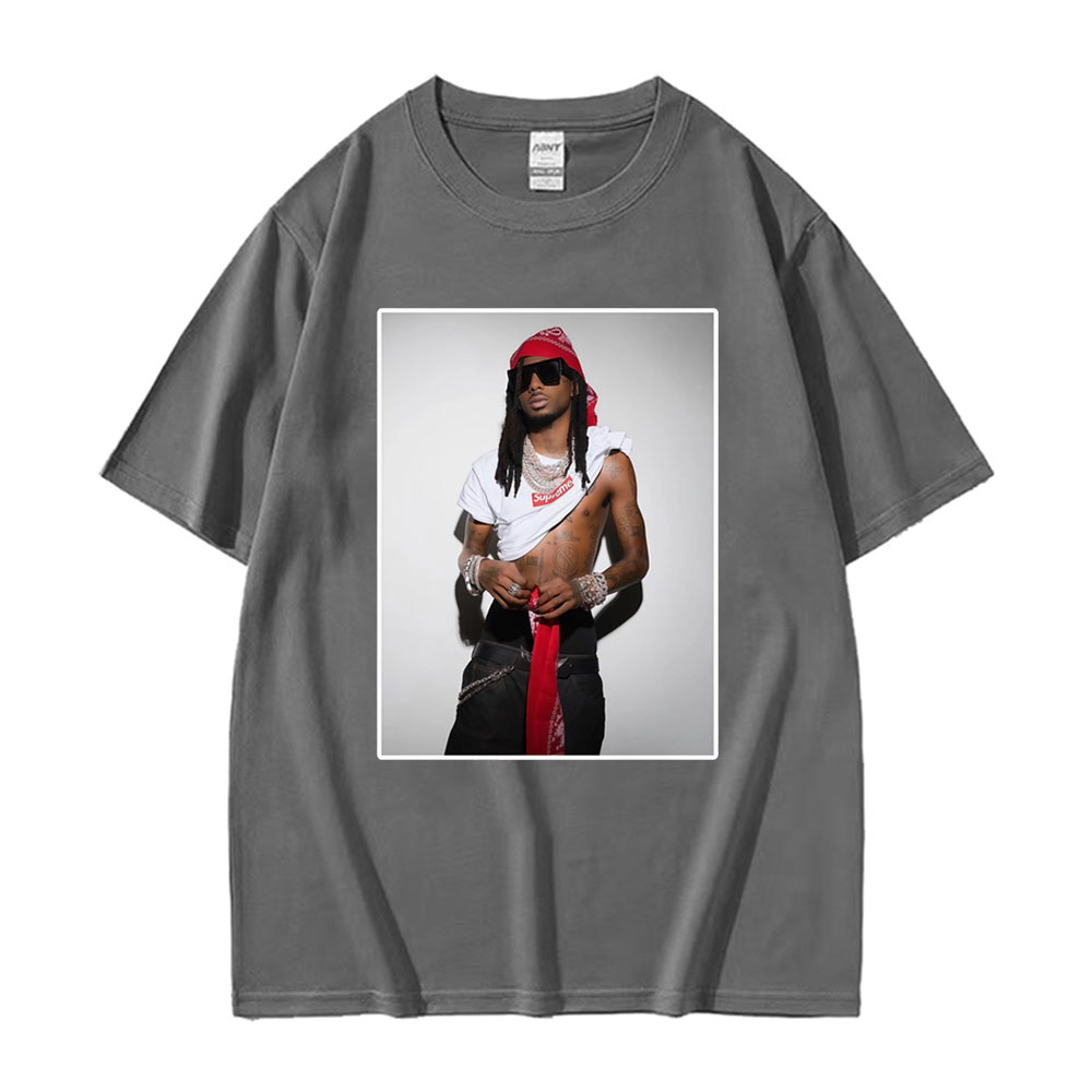 Playboi Carti Inspired Streetw - Supreme Box Logo Tee avaliação e preço