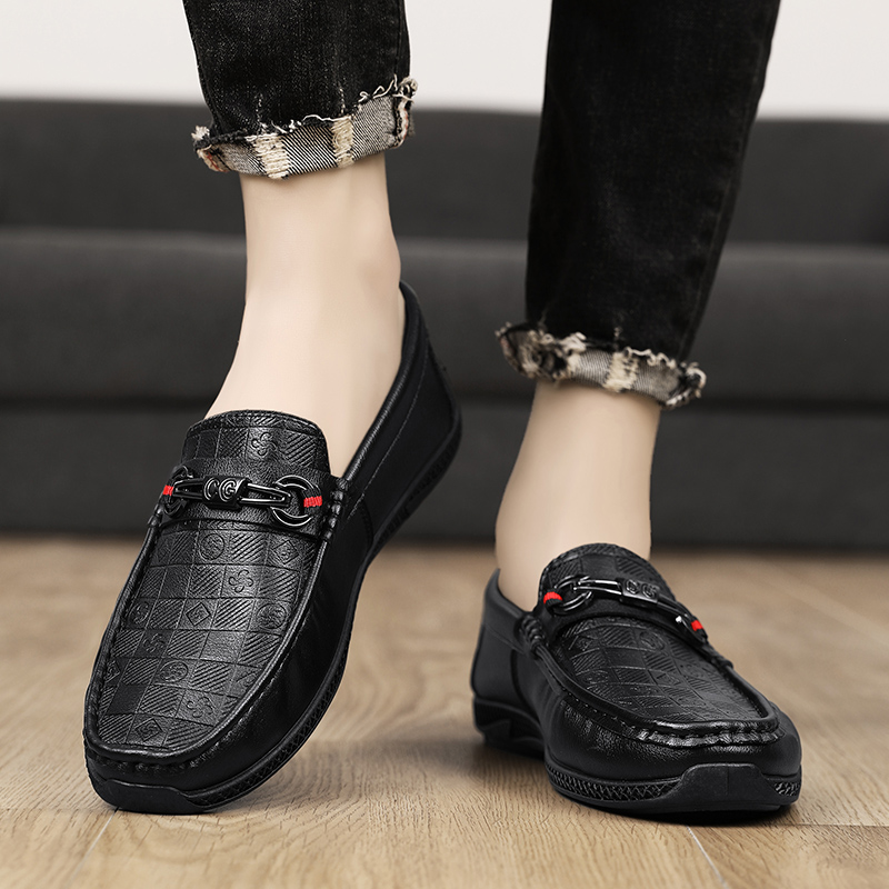 Fashion Leather Men Casual Sho - Streetwear Brand Luxury avaliação e preço