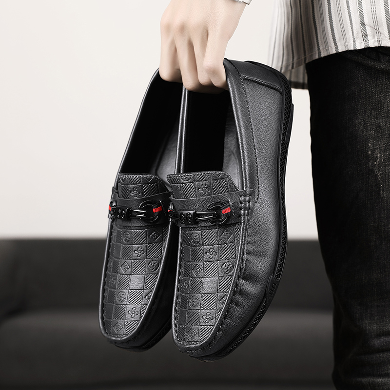 Fashion Leather Men Casual Sho - Streetwear Brand Luxury avaliação e preço