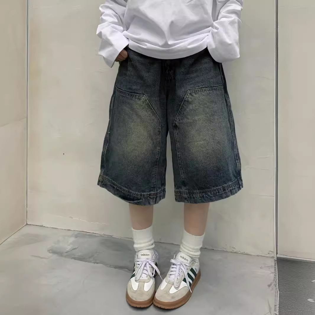 Women Y2K Vintage Baggy Jean S - Streetwear Brand Shorts avaliação e preço