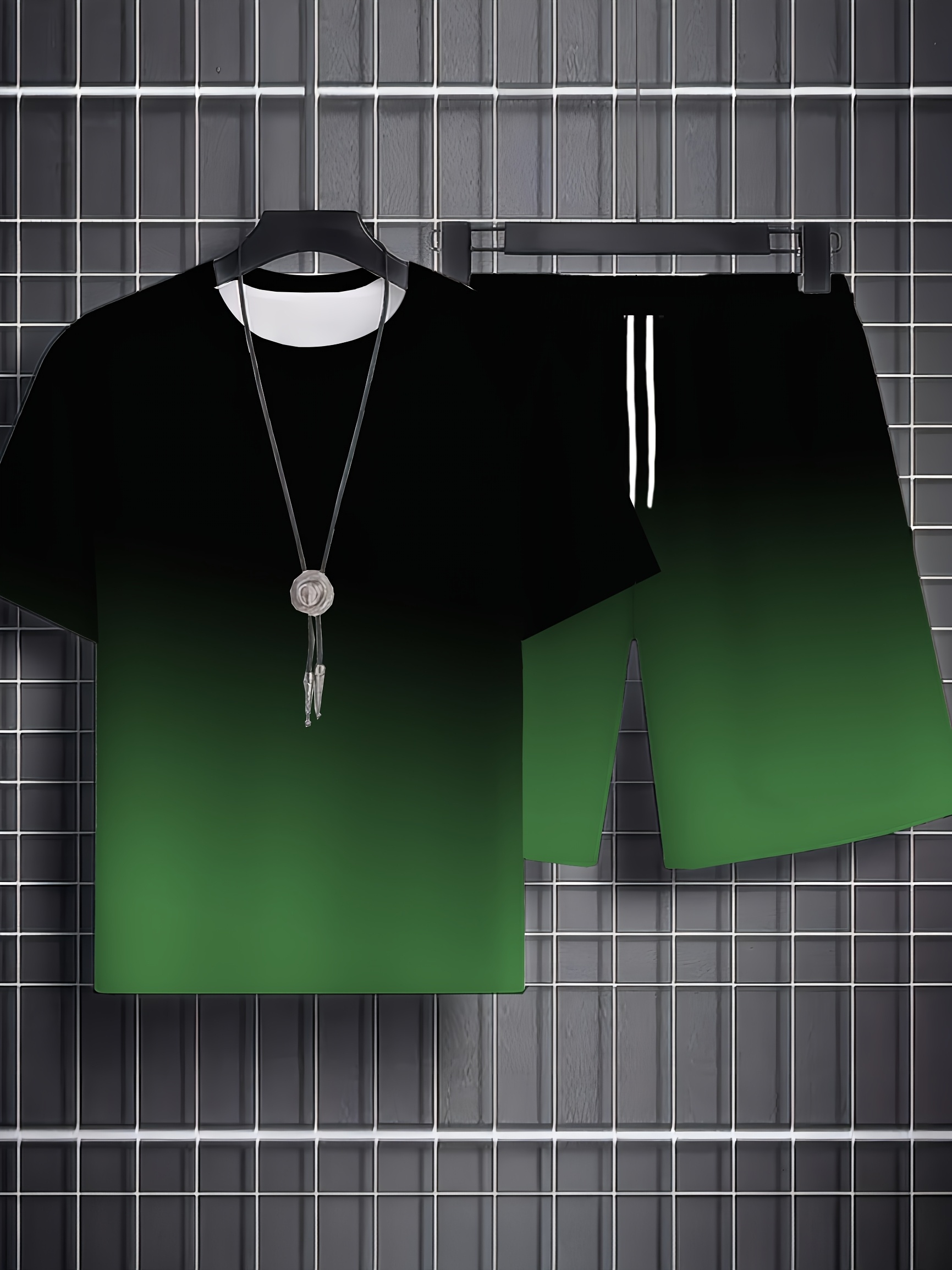 2026 Summer Fashion T-Shirt an - Streetwear Brand Shorts avaliação e preço