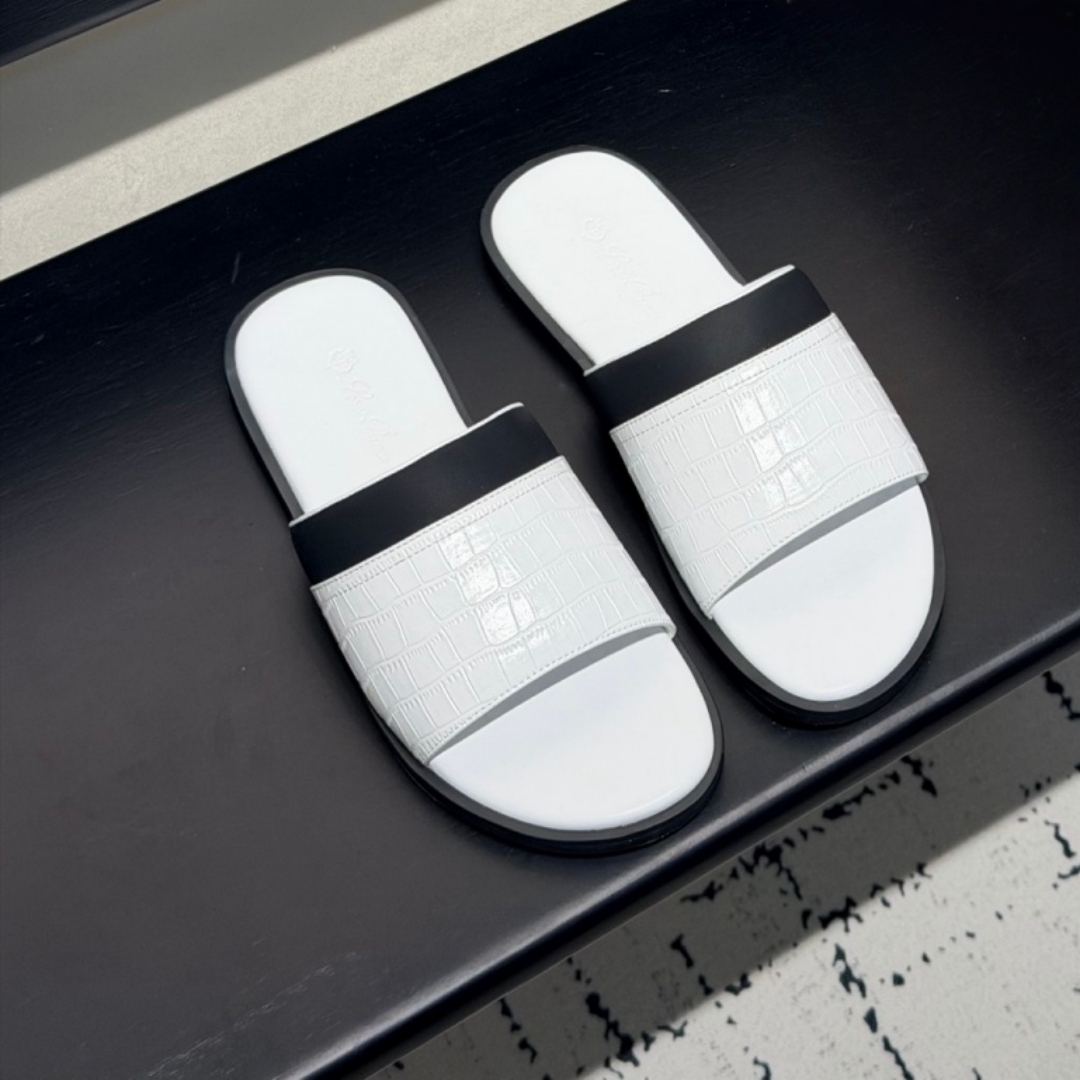 Handmade Cowhide Sandals Luxur - Streetwear Brand Luxury avaliação e preço