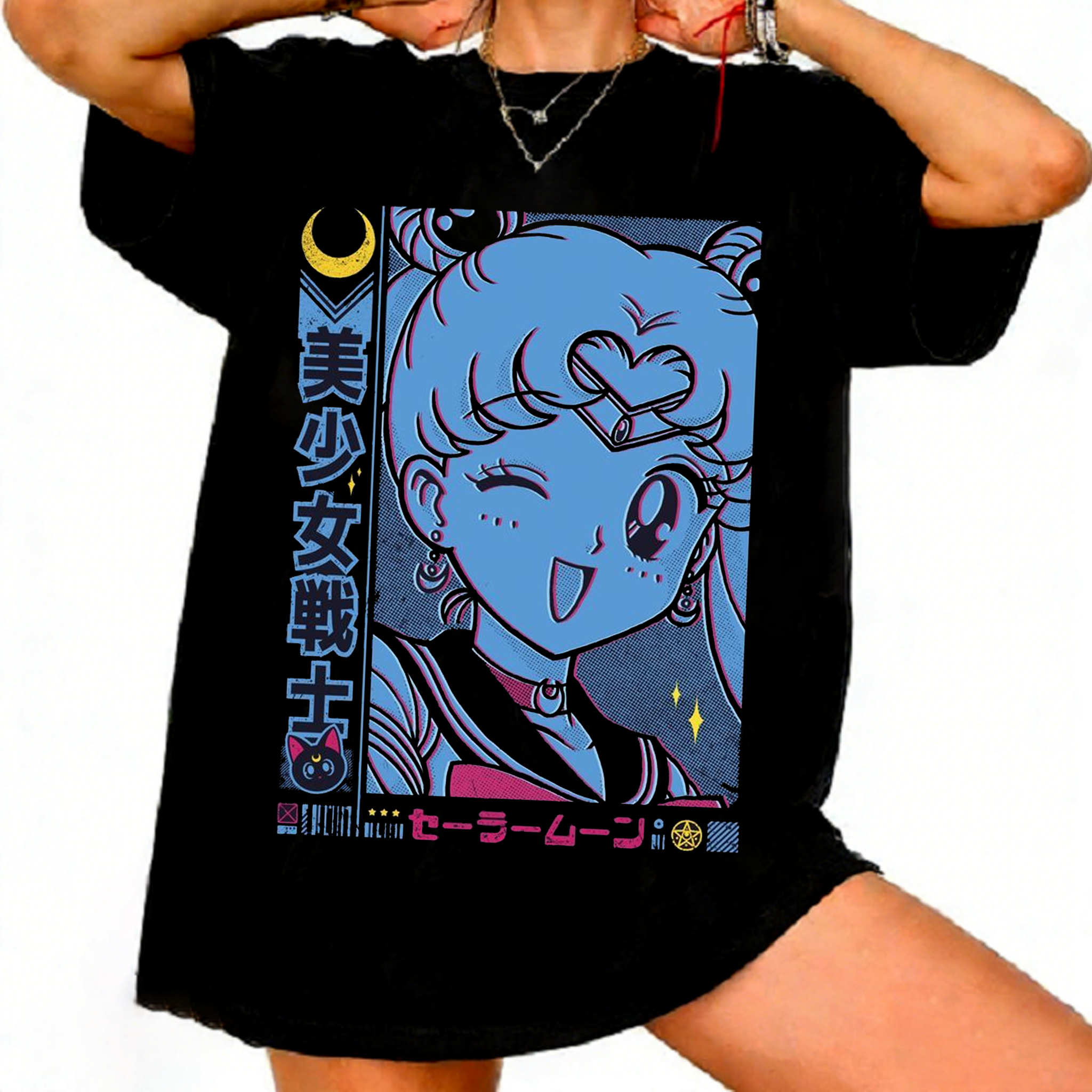Sailor Moon Retro 90s Anime Gr - Streetwear Brand Beanie avaliação e preço