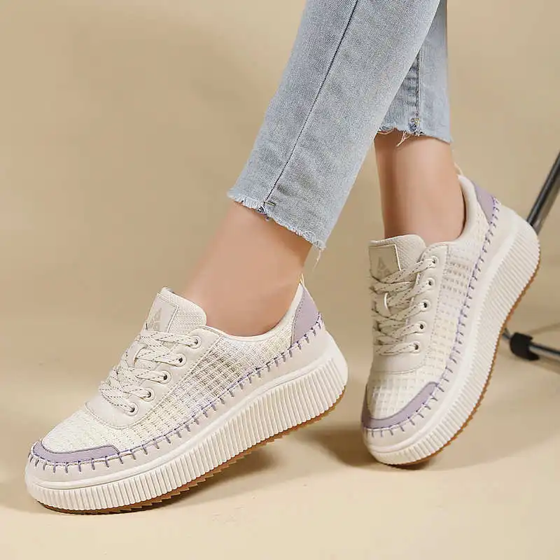 Brown Shoes Woman Flats Autumn - Streetwear Brand Canada avaliação e preço