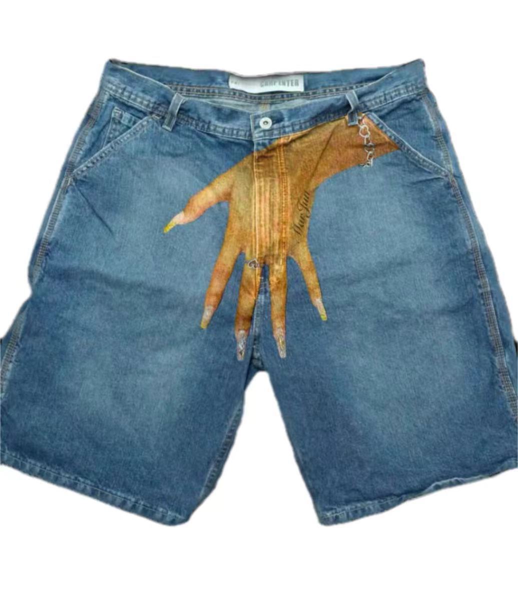 Deeptown Y2k Vintage Harajuku  - Streetwear Brand Shorts avaliação e preço
