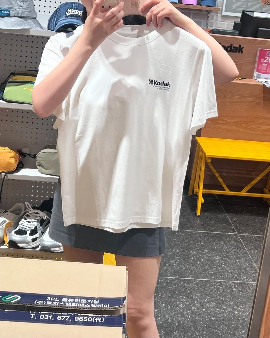 Kodak Unisex Oversized T-Shirt - Streetwear Brand Tees avaliação e preço