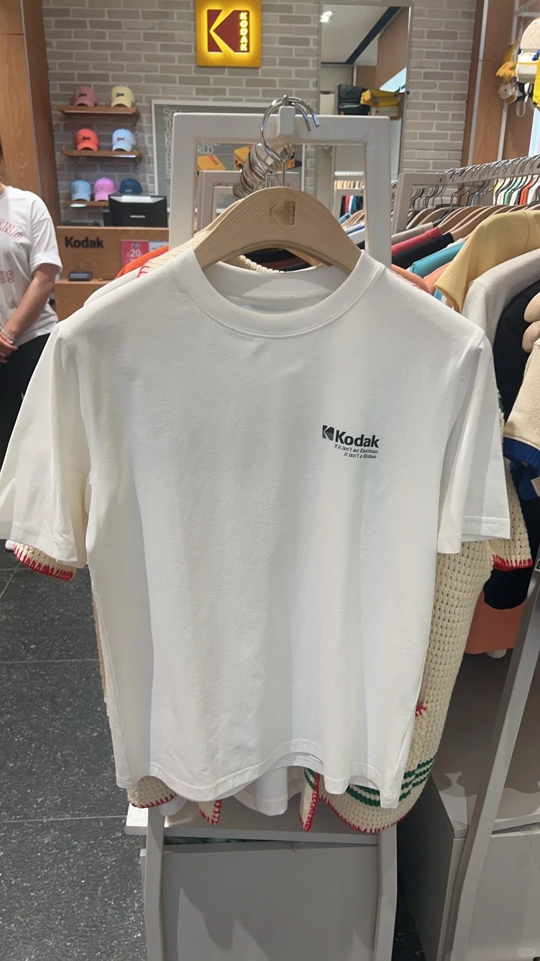 Kodak Unisex Oversized T-Shirt - Streetwear Brand Tees avaliação e preço