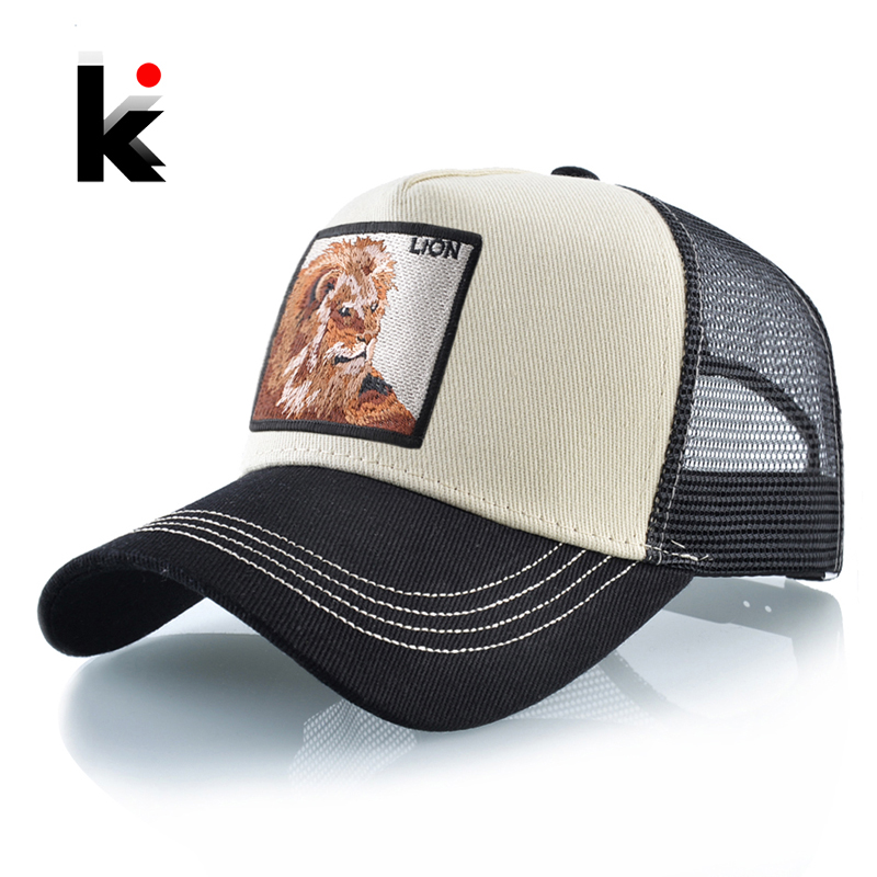 Hip Hop Baseball Cap With Lion - Streetwear Brand Beanie avaliação e preço