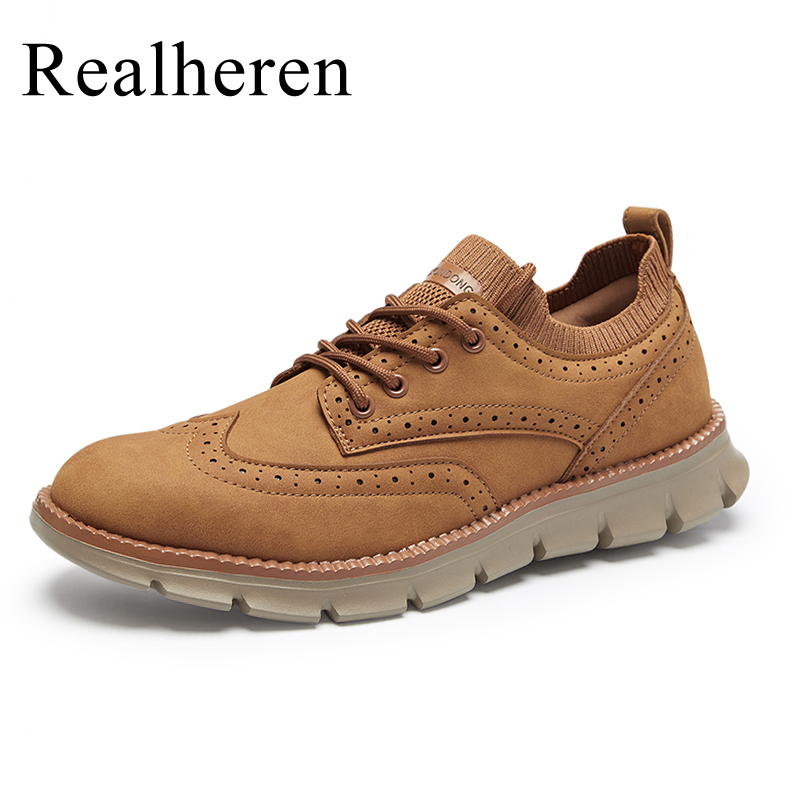 Spring Autumn Mens Brogues Lea - Streetwear Brand Luxury avaliação e preço