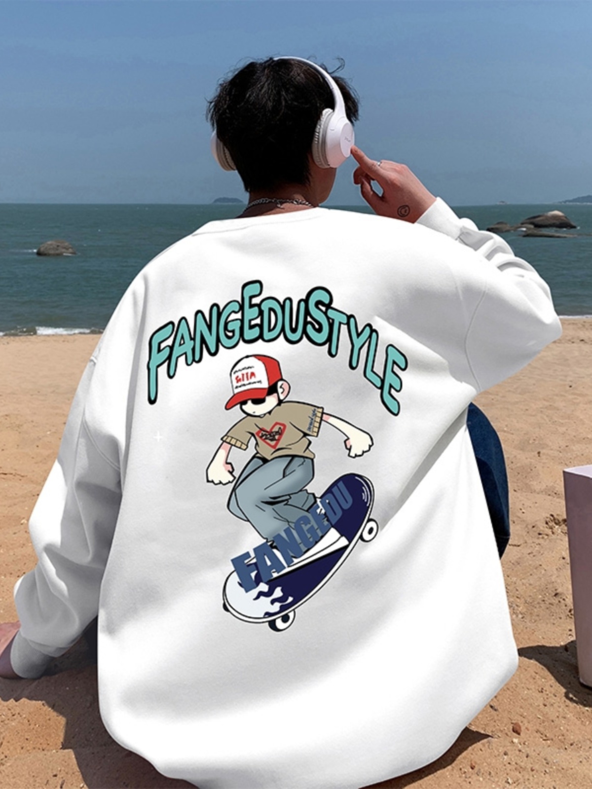 Pink West Coast Oversize Hoodi - Streetwear Brand Drops avaliação e preço