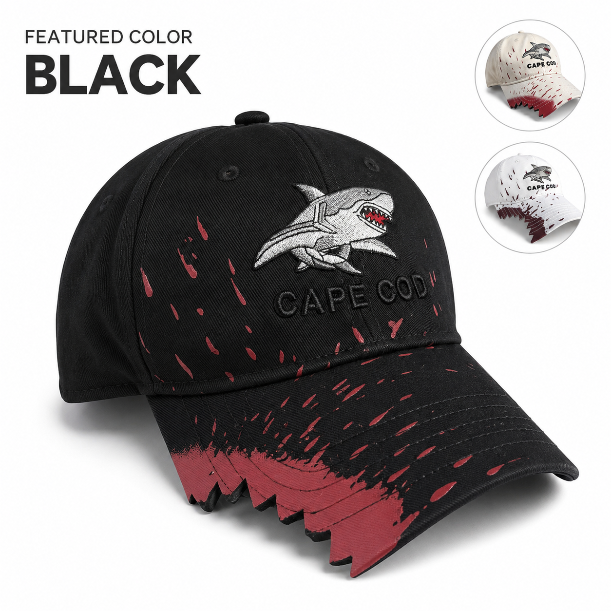 Streetwear Shark Embroidery Ba - Streetwear Brand Beanie avaliação e preço