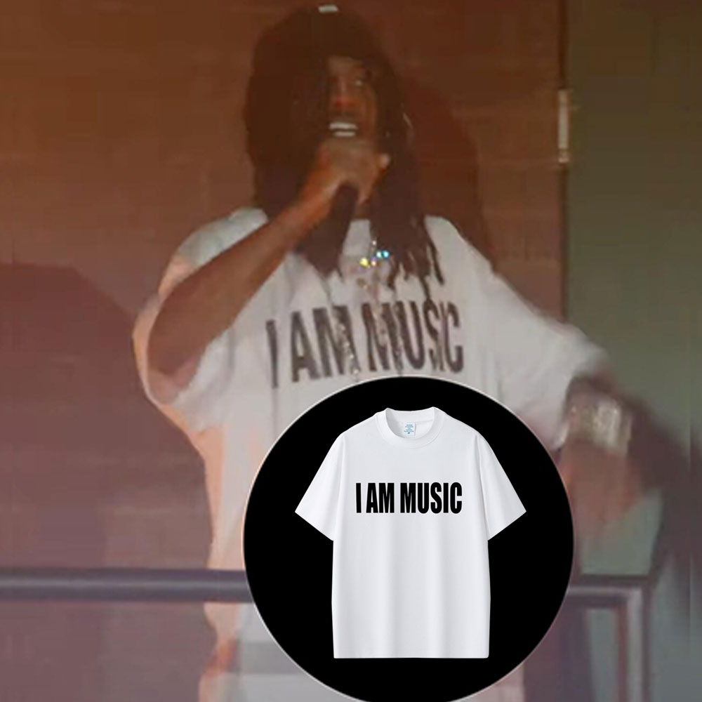 Rapper Playboi Carti I AM MUSI - Supreme Box Logo Tee avaliação e preço
