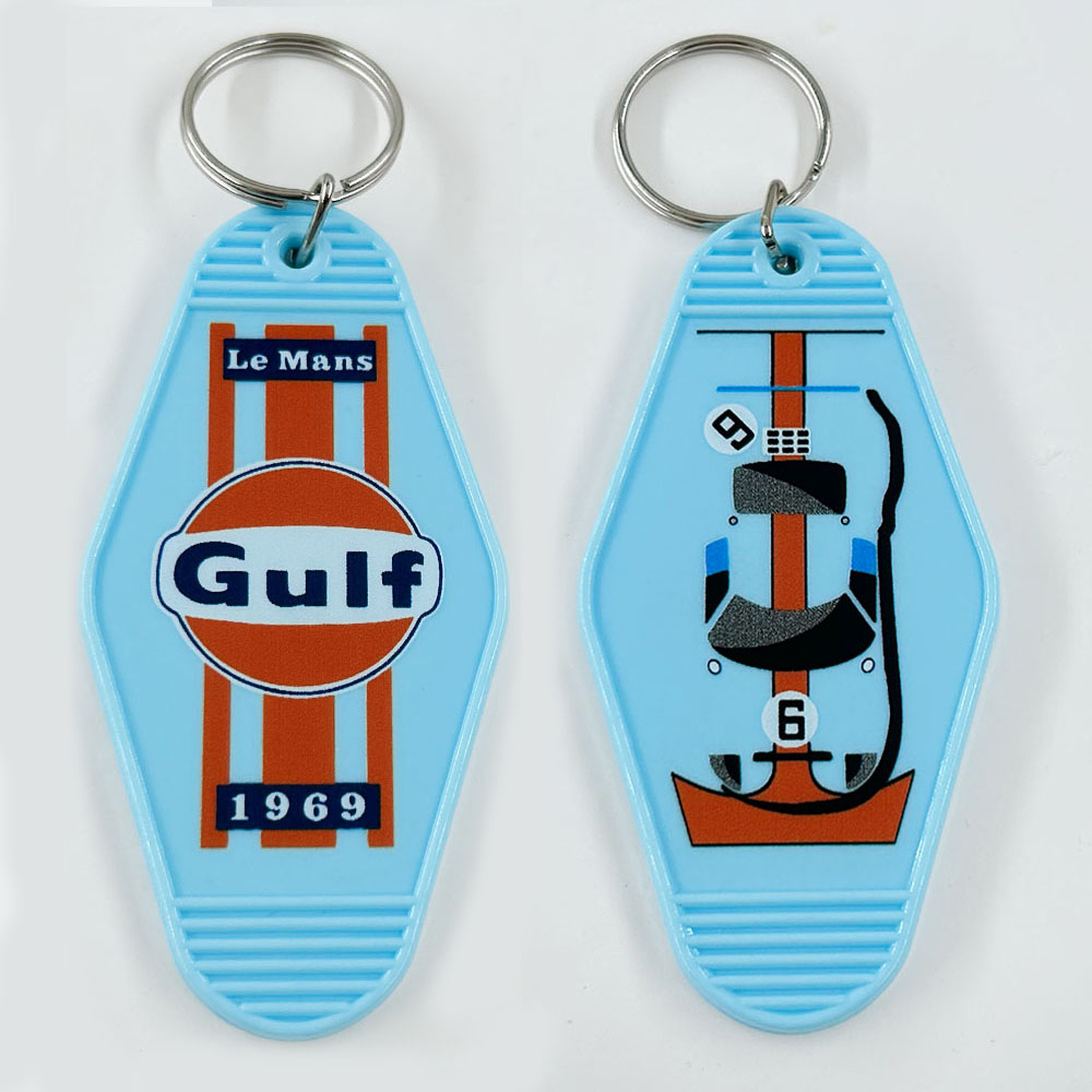 Gulf GT40 Livery Keychain Icon - Streetwear Brand Accessories avaliação e preço