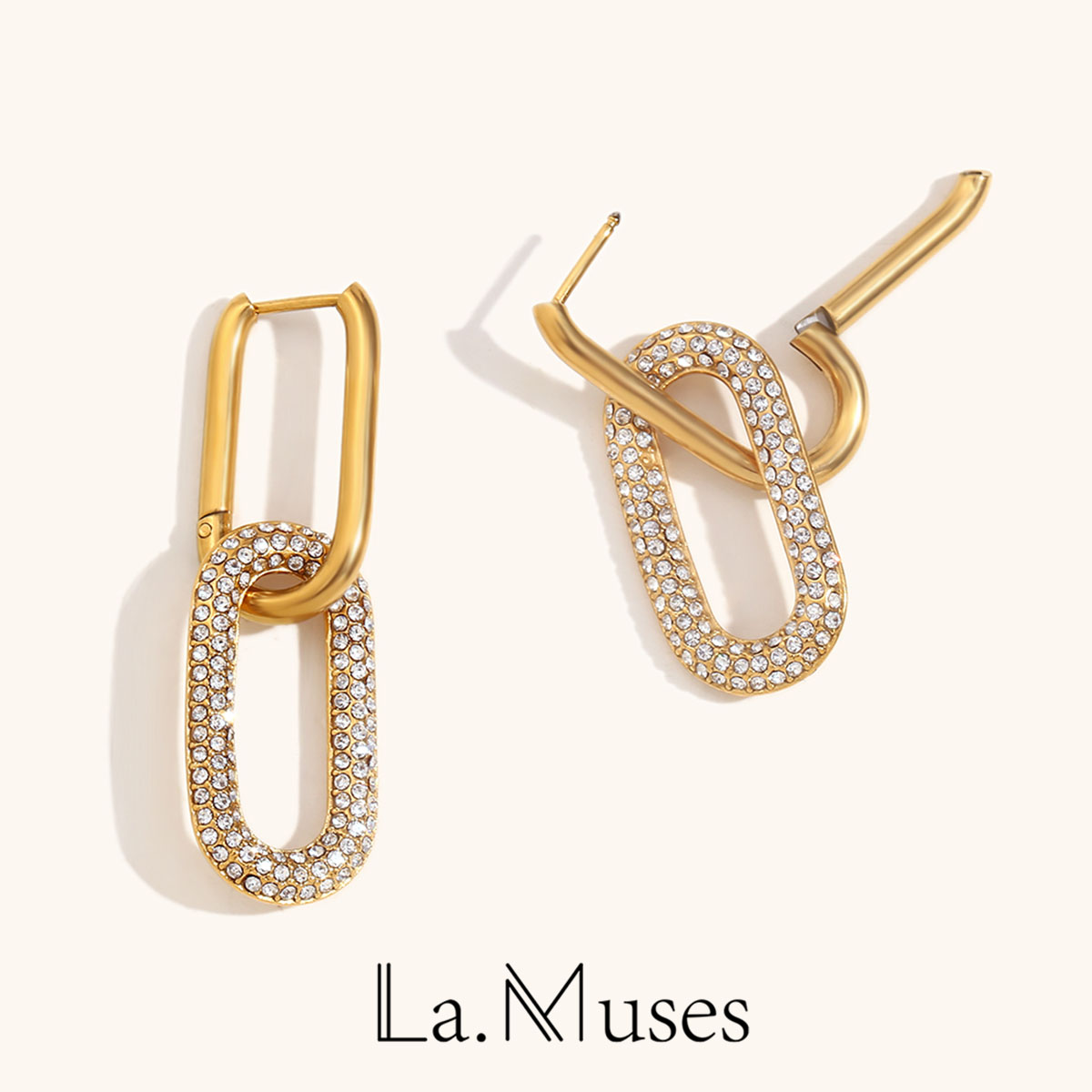 La.Muses Retro Double Loop Des - Streetwear Brand Accessories avaliação e preço