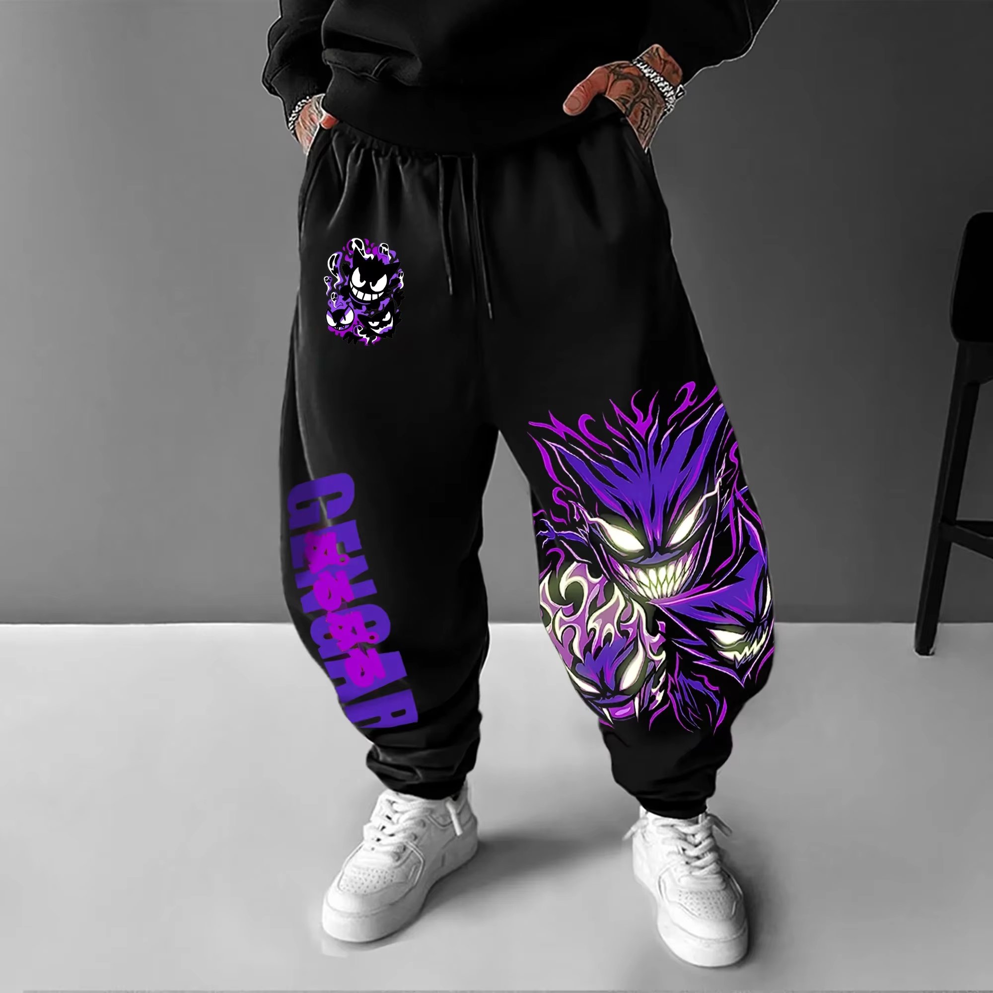 Y2K 2026 Pokemon Gengar Cotton - Streetwear Brand Beanie avaliação e preço