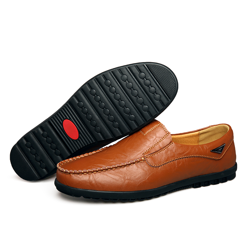 Genuine Leather Men Casual Sho - Streetwear Brand Luxury avaliação e preço