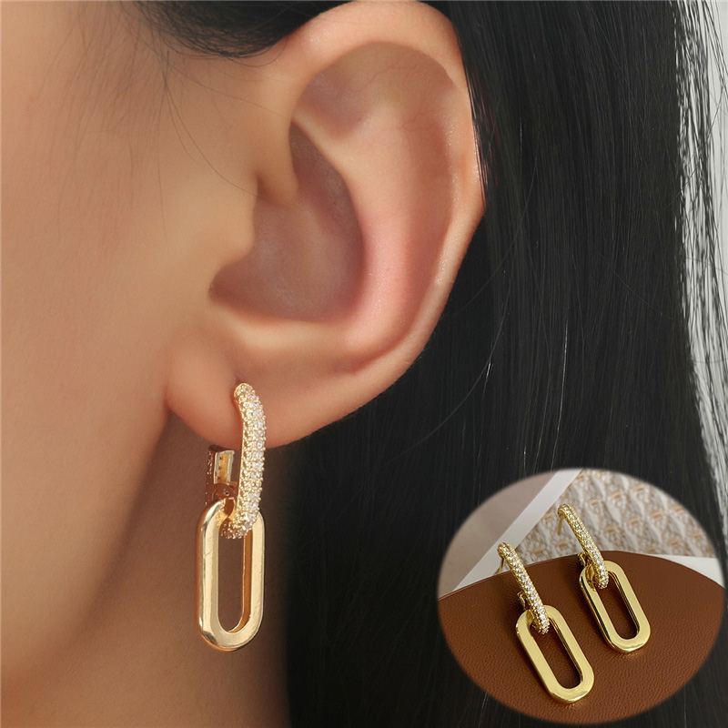 XINYI Retro Double Loop Design - Streetwear Brand Accessories avaliação e preço