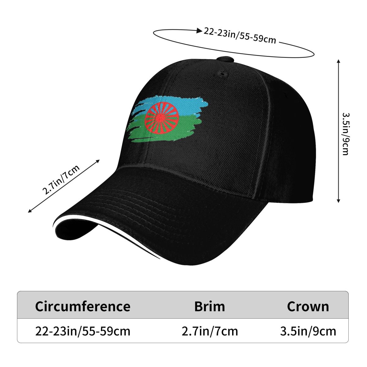 Unisex Baseball Hats Rom Gypsy - Streetwear Brand Beanie avaliação e preço
