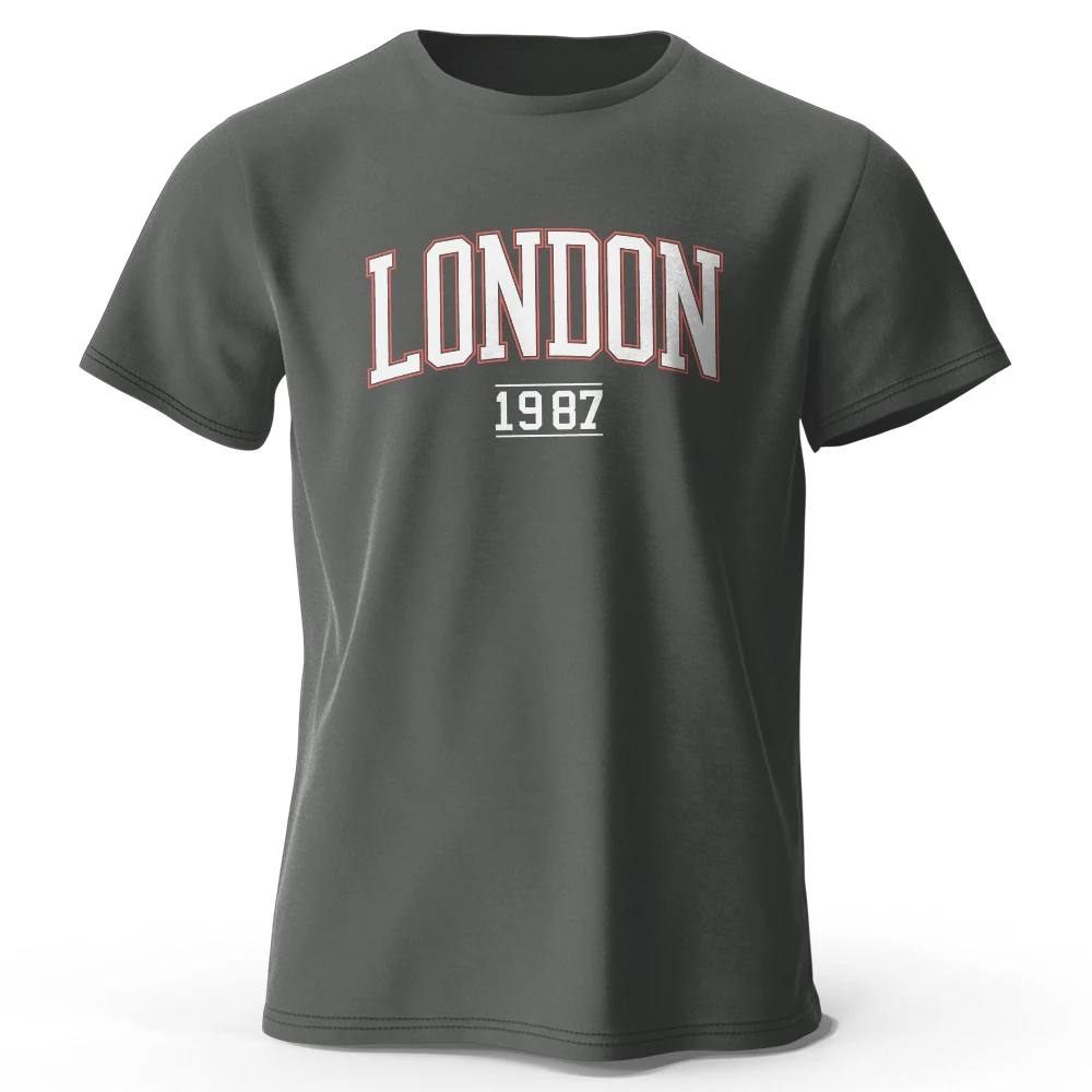 S-4XL Men's London 1987 Vintag - Streetwear Brand London avaliação e preço