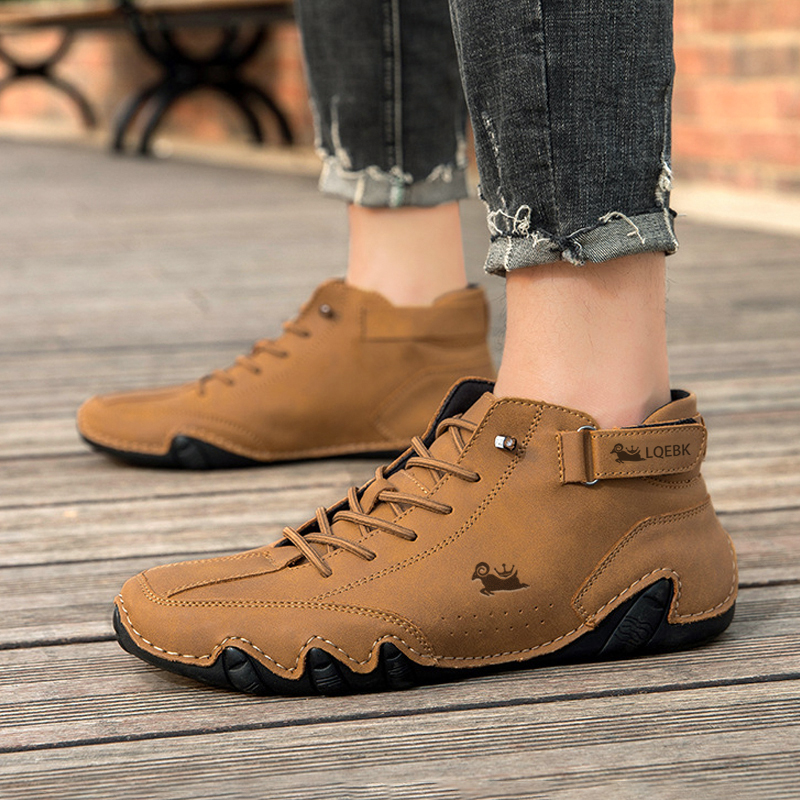 Leather Shoes for Men Casual S - Streetwear Brand Luxury avaliação e preço