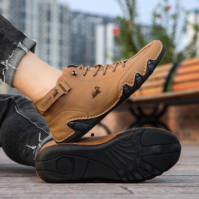 Leather Shoes for Men Casual S - Streetwear Brand Luxury avaliação e preço