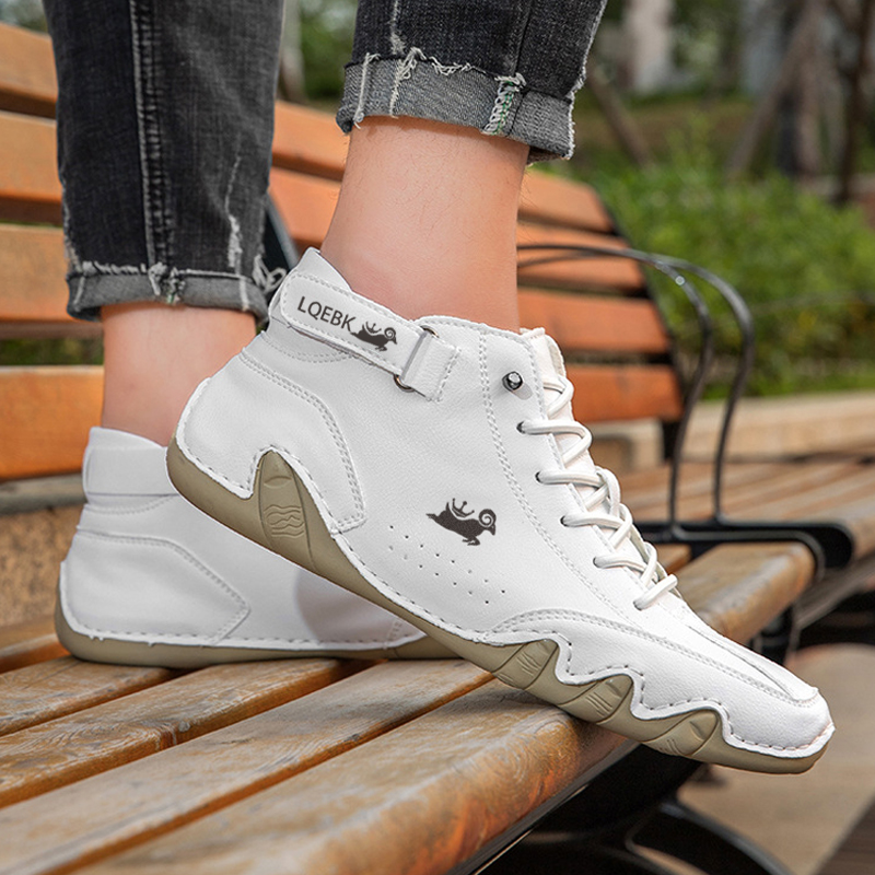 Leather Shoes for Men Casual S - Streetwear Brand Luxury avaliação e preço