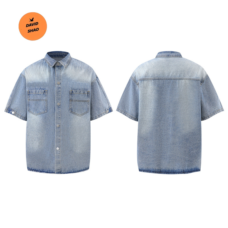 DAVIDSHAO Top Quality EU US Si - Streetwear Brand Shorts avaliação e preço
