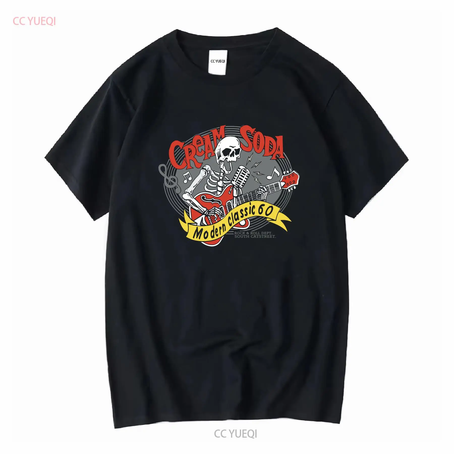 Cream Soda Rock Roll T shirt J - Streetwear Brand Tees avaliação e preço