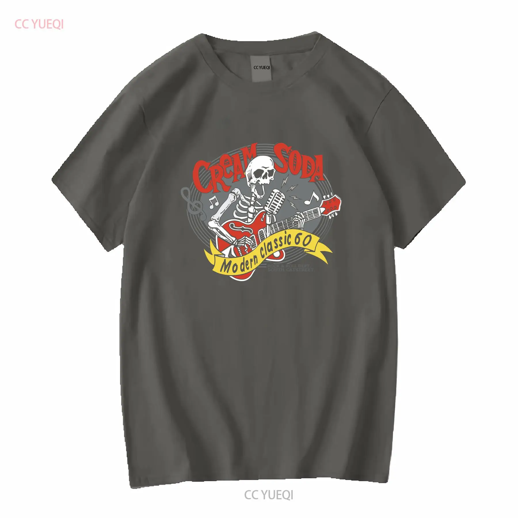 Cream Soda Rock Roll T shirt J - Streetwear Brand Tees avaliação e preço