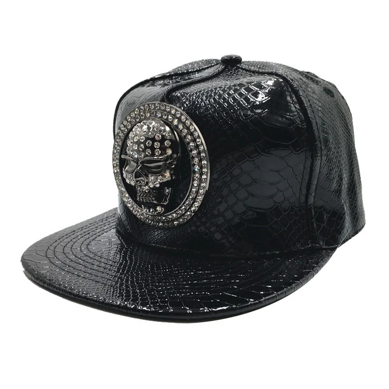 Brand Oohmy Men Women PU Leath - Streetwear Brand Beanie avaliação e preço
