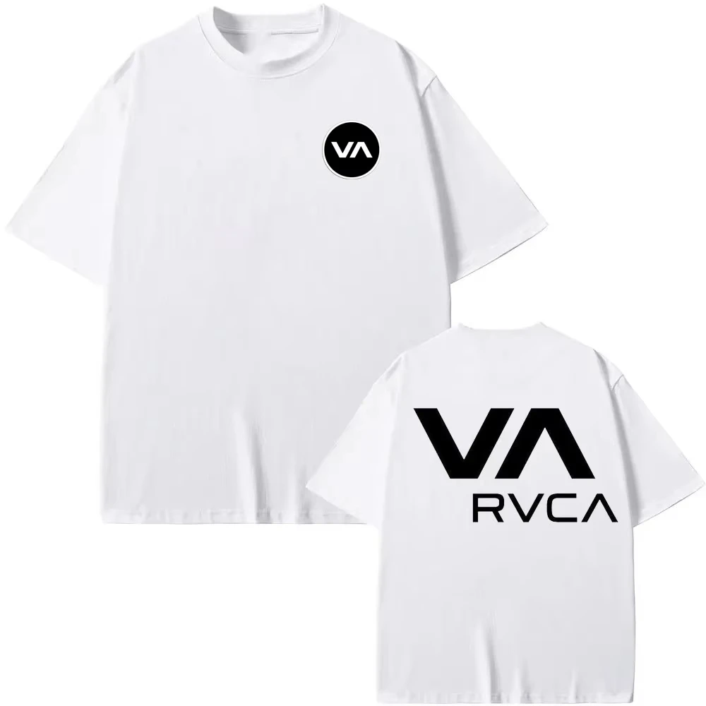 RVCA T Shirt Black Tee Summer  - Streetwear Brand Tees avaliação e preço